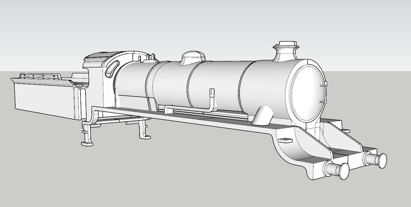 (image for) SR Maunsell S15 Class - No Smoke Deflectors - 8w Tender
